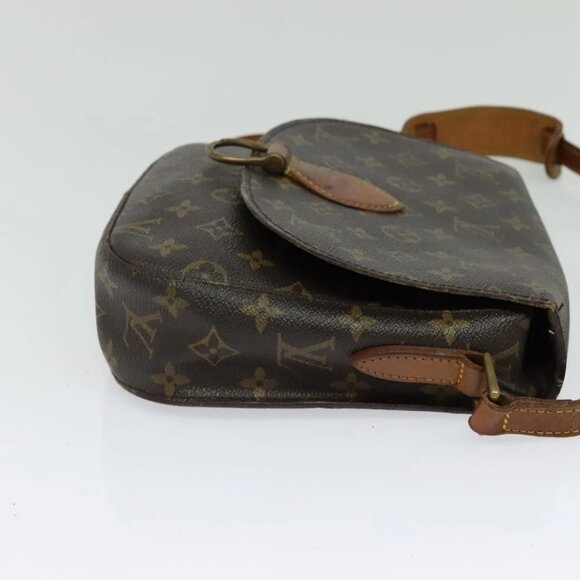 LOUIS VUITTON Monogram Monogram Saint Cloud GM Shoulder Bag M51242 Auth 129315 - Picture 6 of 16